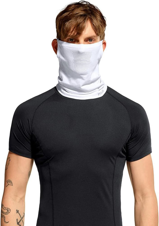 TSLA Unisex Lightweight Breathable Face Cover, UV Protection Moisture Wicking Headwear for outdoor sports Running, Hiking, Cycling