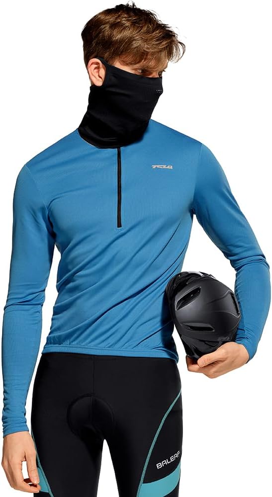 TSLA Unisex Lightweight Breathable Face Cover, UV Protection Moisture Wicking Headwear for outdoor sports Running, Hiking, Cycling