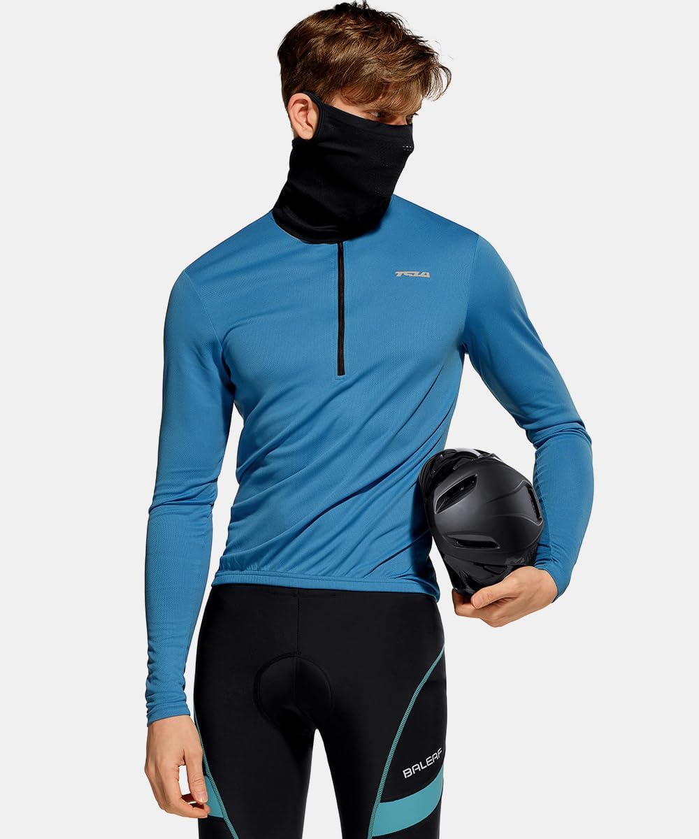TSLA Unisex Lightweight Breathable Face Cover, UV Protection Moisture Wicking Headwear for outdoor sports Running, Hiking, Cycling