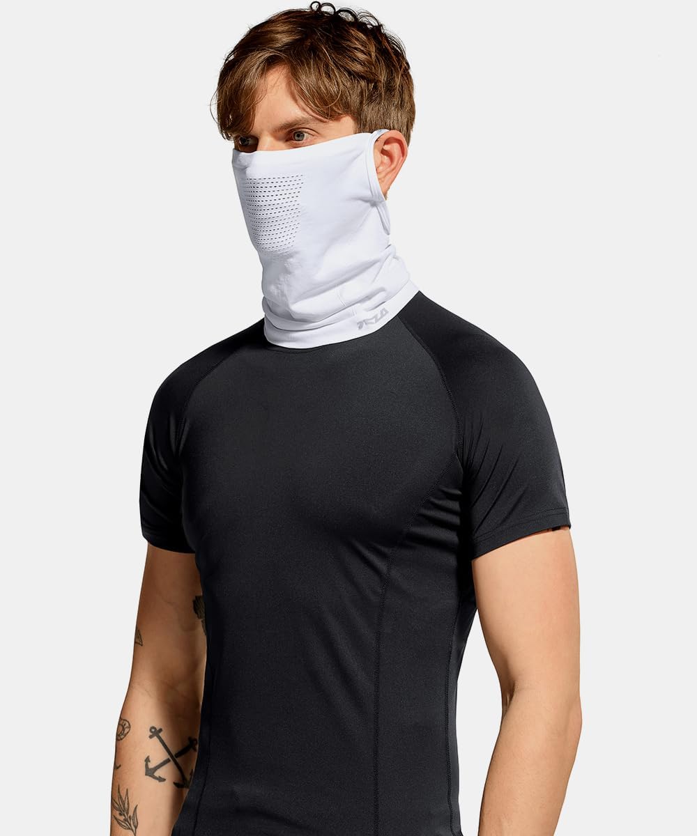 TSLA Unisex Lightweight Breathable Face Cover, UV Protection Moisture Wicking Headwear for outdoor sports Running, Hiking, Cycling