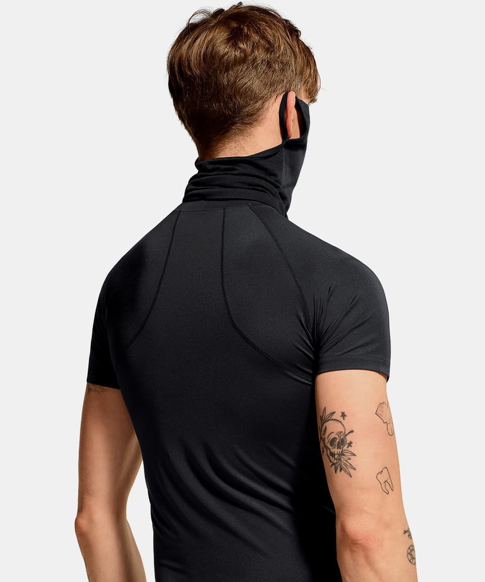 TSLA Unisex Lightweight Breathable Face Cover, UV Protection Moisture Wicking Headwear for outdoor sports Running, Hiking, Cycling